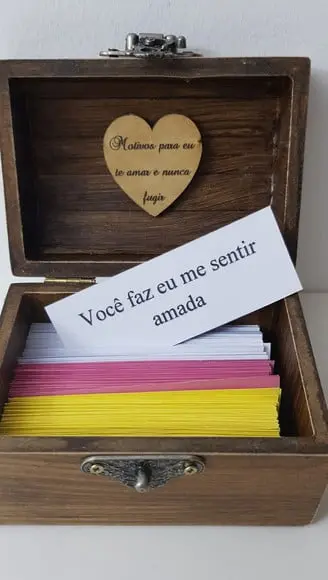 Caixa Presente Dia Namorados