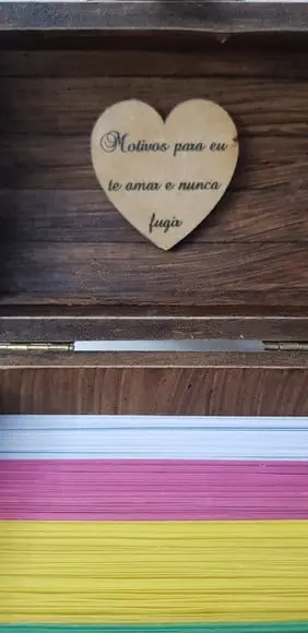 Caixa Presente Dia Namorados