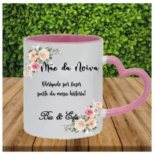 Caneca Mãe Da Noiva