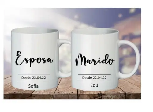 Canecas Esposa E Marido