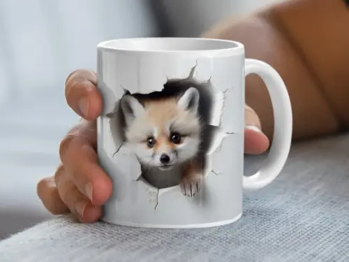 Canecas Impressão 3d Bichinhos