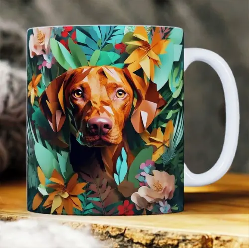 Canecas Impressão 3d Cão Buldog