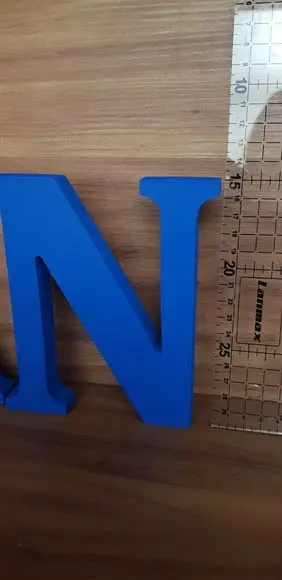 Letras em madeira MDF