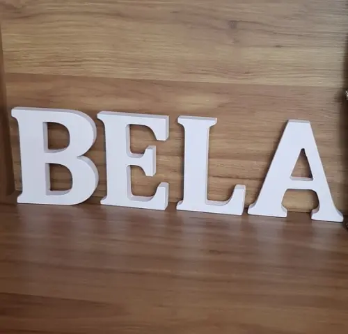 Letras em madeira MDF