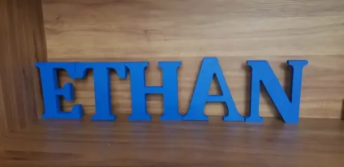 Letras em madeira MDF