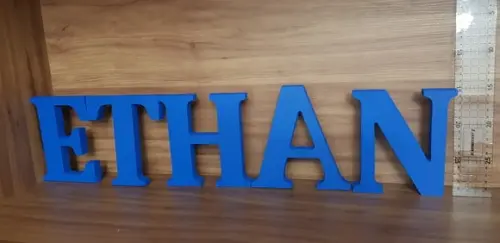 Letras em madeira MDF
