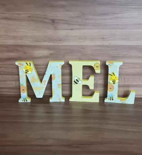 Letras em Madeira mdf