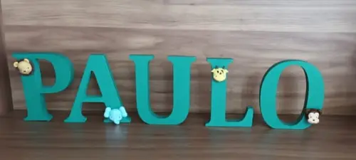 Letras em Madeira mdf