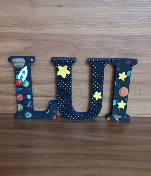 Letras em Madeira mdf