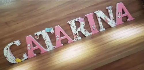 Letras Em Madeira Mdf