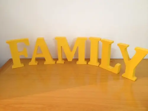 Letras em Madeira mdf