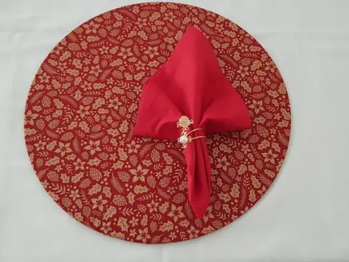 Mesa Posta Natal Kit Souplat Natalino 4 Peças