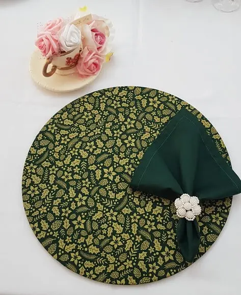 Mesa Posta Natal Kit Souplat Natalino 3 Peças