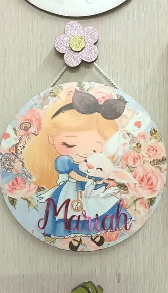 Quadro Maternidade Menina Mariah