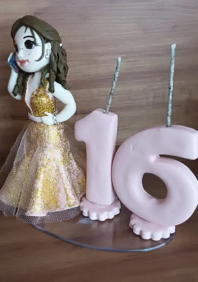 Topo de Bolo 16 Anos