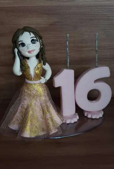 Topo de Bolo 16 Anos