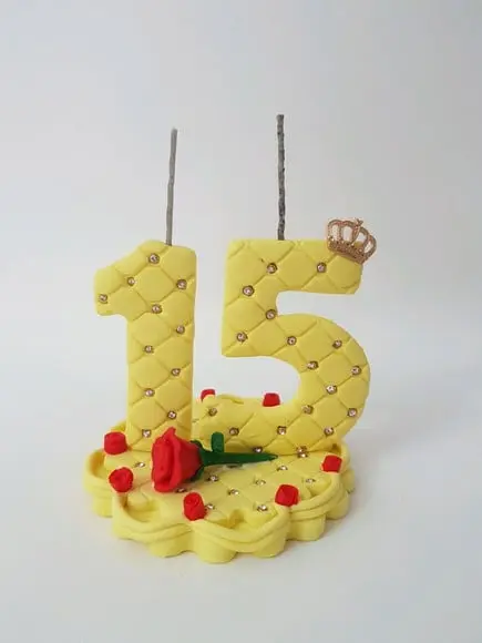 Vela 15 Anos Princesa e a Fera