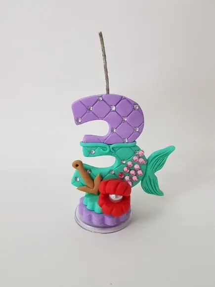 Vela 3 Anos Sereia