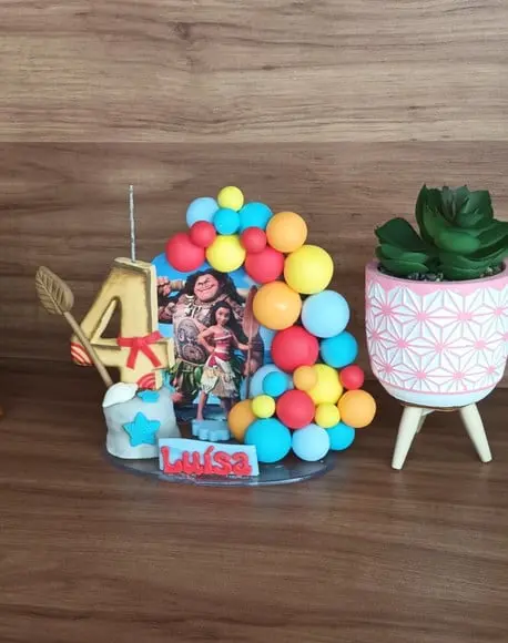 Vela 4 Anos Moana