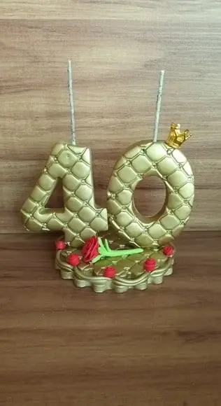 Vela 40 Anos Dourada