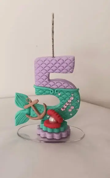 Vela 5 Anos Sereia