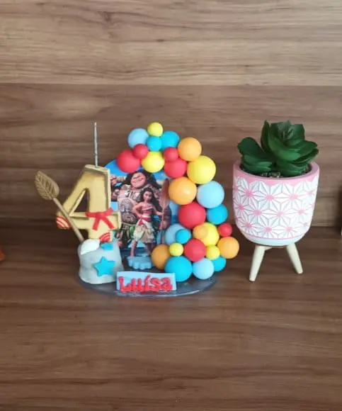 Vela 4 Anos Moana