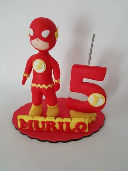 Vela 5 Anos Super Heroi