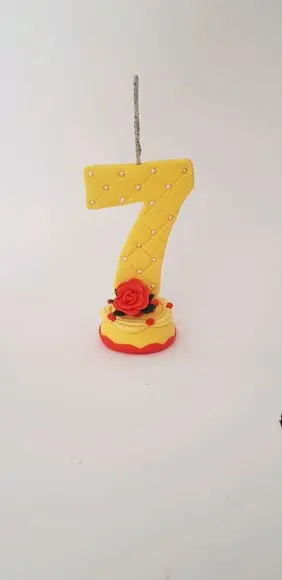 Vela 7 Anos Princesa