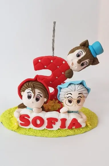 Vela Chapeuzinho Vermelho