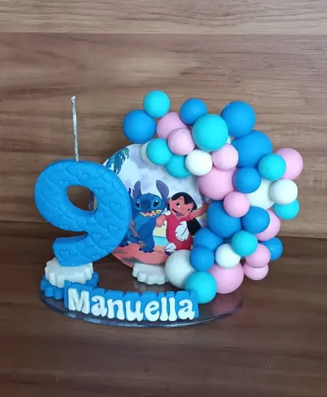 Vela Lillo e Stitch 9 Anos