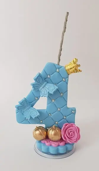 Vela Princesa Azul