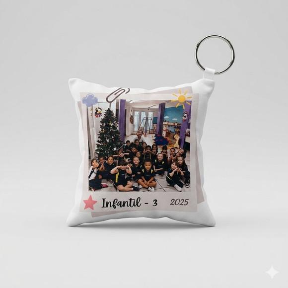 Almochaveiro Personalizado com Foto | Kit 10 Unidades