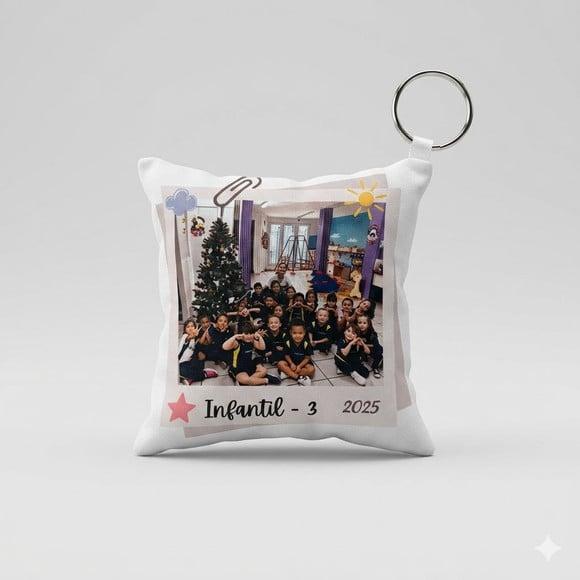 Almochaveiro Personalizado com Foto | Kit 10 Unidades
