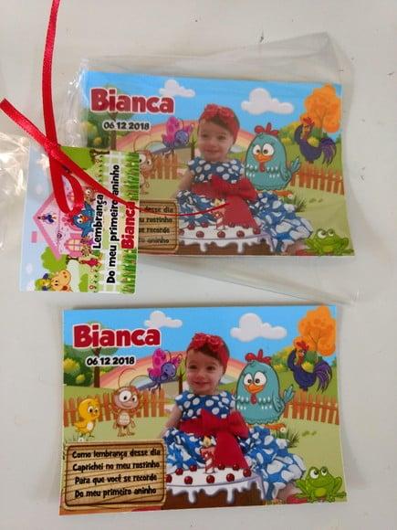 10 Imã de Geladeira 7x10cm - Lembrança para Todas as Festas