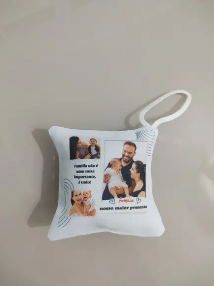 Almochaveiro Personalizado com Foto | Kit 10 Unidades