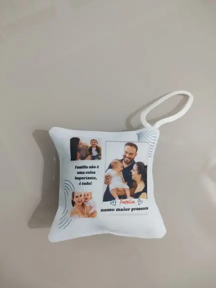 Almochaveiro Personalizado com Foto | Kit 10 Unidades
