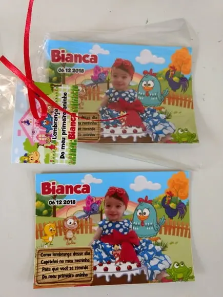 10 Imã de Geladeira 7x10cm - Lembrança para Todas as Festas