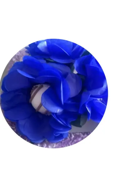 Forminhas Coração Azul Royal