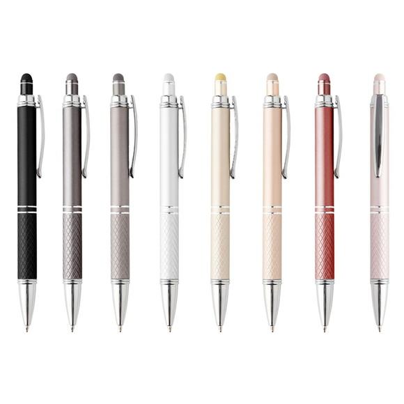 150 Canetas de Metal com Touch Personalizadas 1 Cor Mod.5019