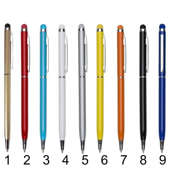 50 Canetas de Metal c/ Touch p/ Personalizar / sem Gravação