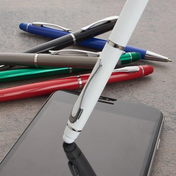 100 Canetas de Metal com Touch Personalizadas Mod Ca543
