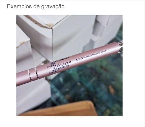 150 Canetas de Metal com Touch Personalizadas 1 Cor Mod.5019