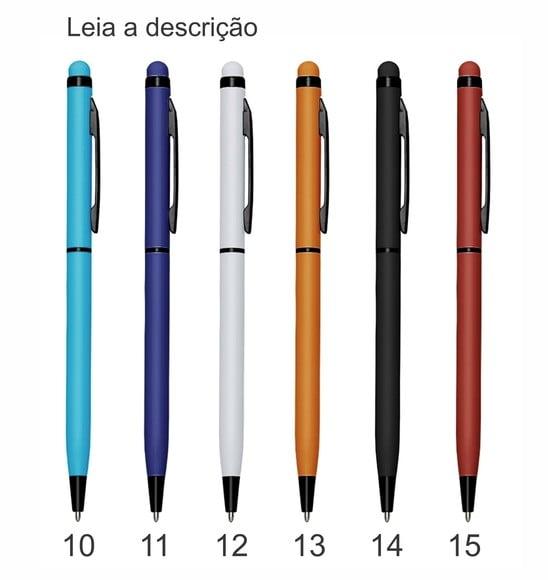 50 Canetas de Metal Personalizadas Mod 546