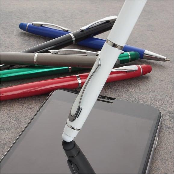 50 Canetas de Metal com Touch Personalizadas Mod Ca543