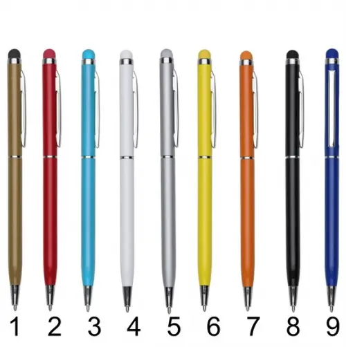 100 Canetas de Metal com Touch Personalizadas Mod Ca13546