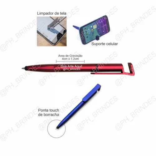 100 Canetas Personalizadas Mod Ca708