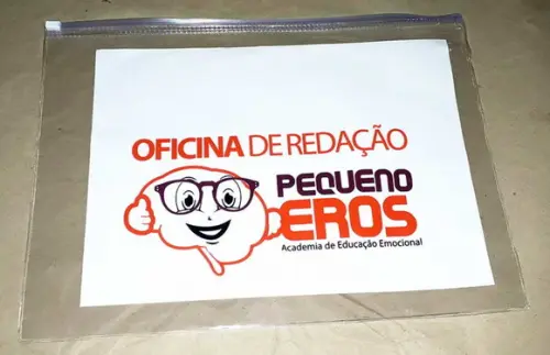50 Pastas Zip Zap Personalizadas Silk 1 Cor