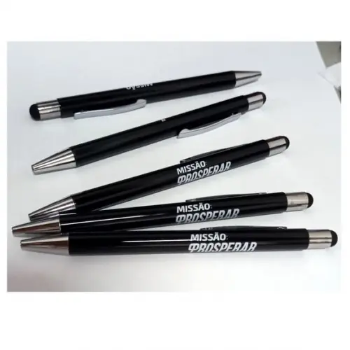 100 Canetas de Metal com Touch Personalizadas Mod Ca2088