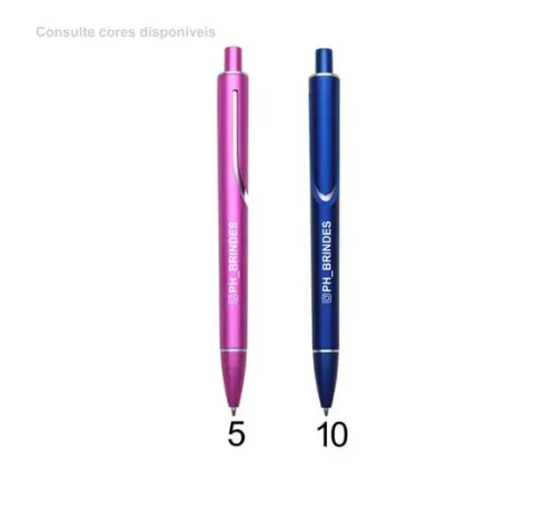 100 Canetas Personalizadas Ca390 Rosa