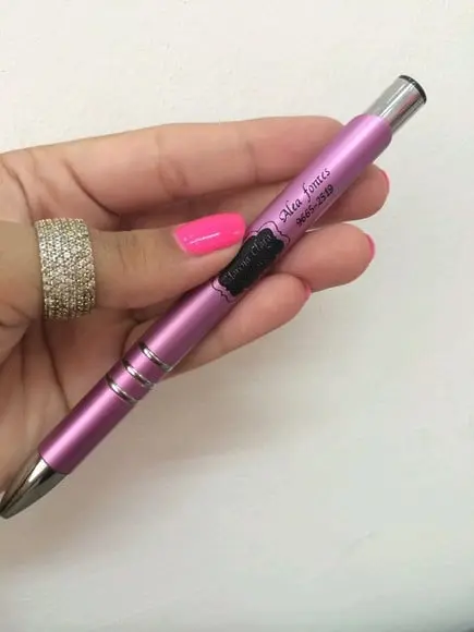 100 Canetas Personalizadas Mod Ca61